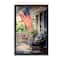 Stupell Industries Porch with American Flag Floater Framed Art